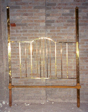 Brass bed number 12