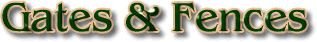 Wrought Iron Gates and Fencing