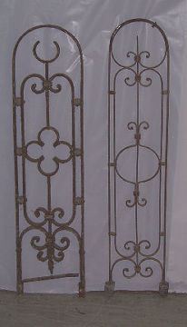Wrought iron gate
