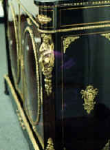 Vintage buffet done in the Bolle style