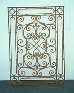 Wrought iron fencing
