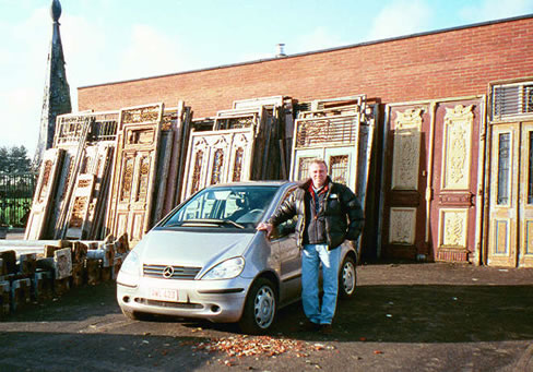 Harry with some more architectural pieces