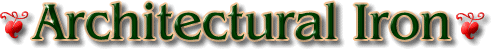 Architechtural Iron - Garden Furniture - Wrought Iron